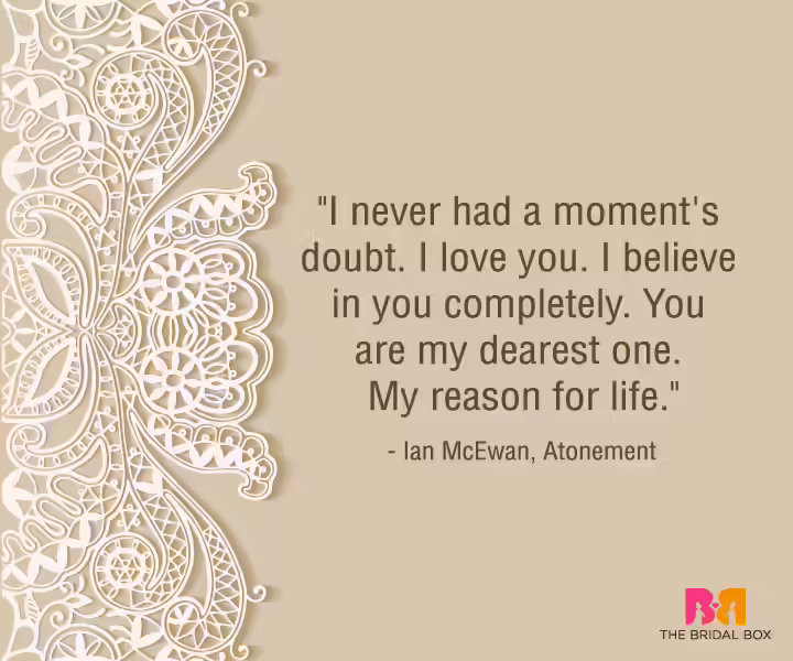 Heart Touching Love Quotes For Him - Ian McEwan