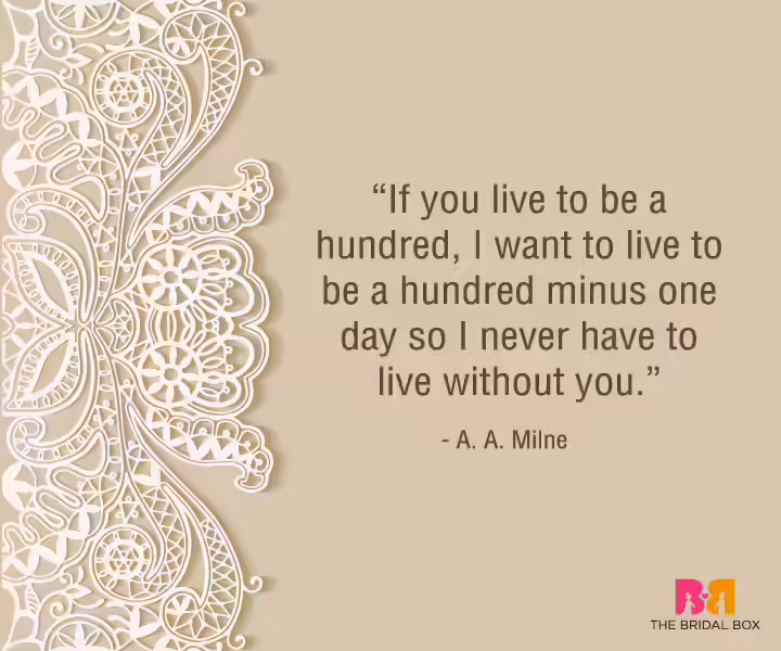 Heart Touching Love Quotes For Him - A. A. Milne