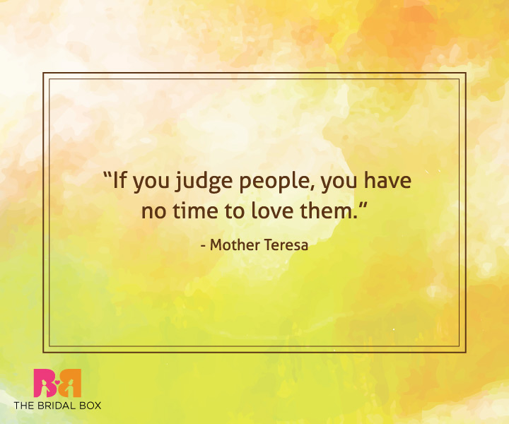Inspirational Love Quotes For Her - Mother Teresa