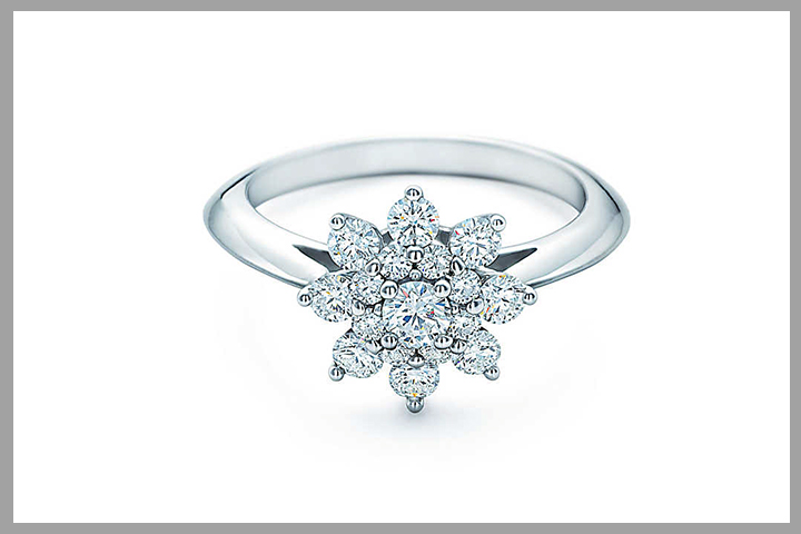 Tiffany Engagement Rings - Tiffany Flower