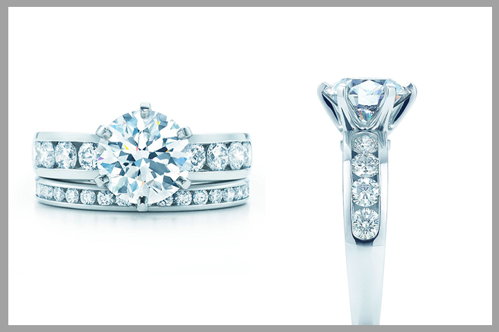 Tiffany Engagement Rings - Diamond Setting Band