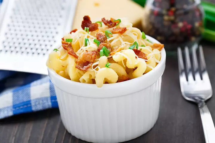 recipes to make with kids - 3 Ingredients Mac And Cheese