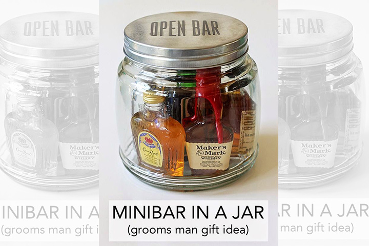 Mini bar add a jar