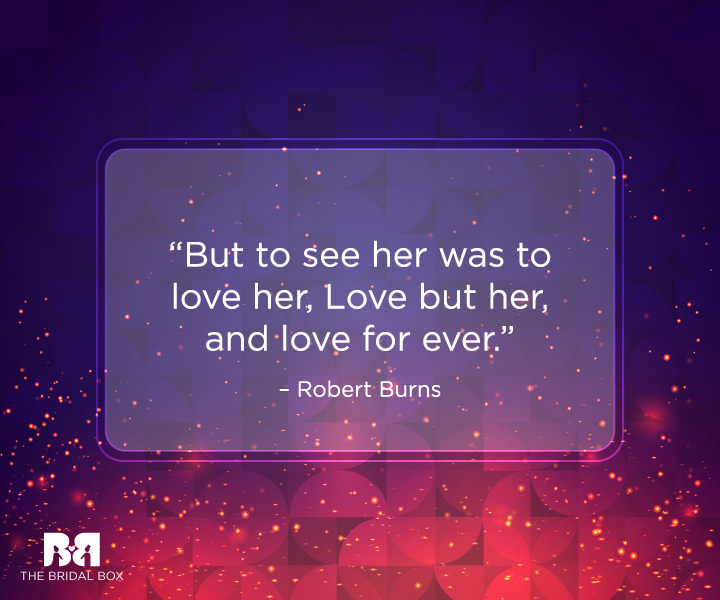 Love Quotes By Famous People - Robert Burns