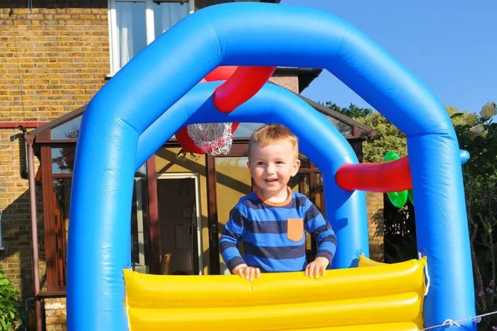 Backyard Games For Kids - A Home In The Bouncing Castle