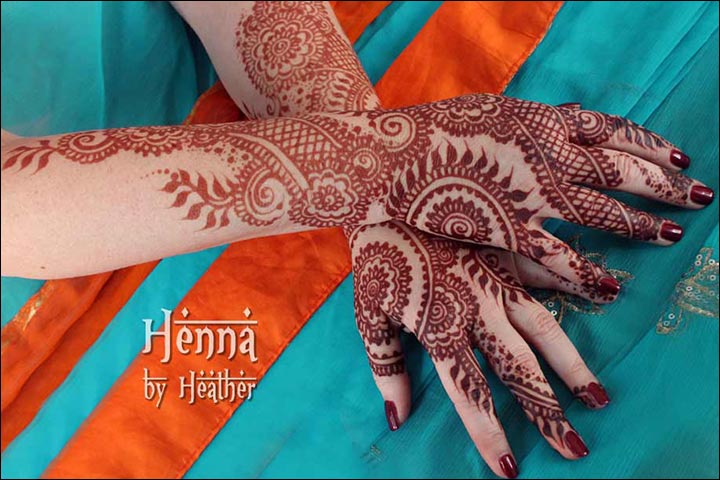The Professional Floral Arabic Bridal Mehndi Design for Hands