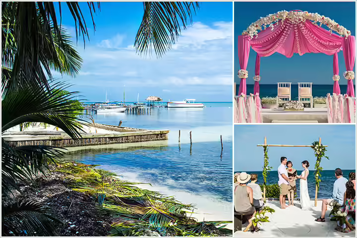 Beach Wedding - Caye Caulker Beach (Belize) Caye Caulker Beach (Belize)