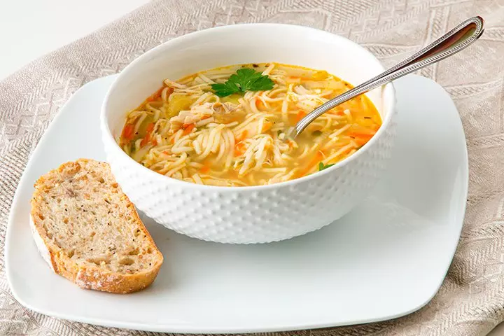 Chicken Noodle Soup With Dill