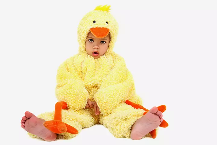 Chicken Halloween costume for toddlers