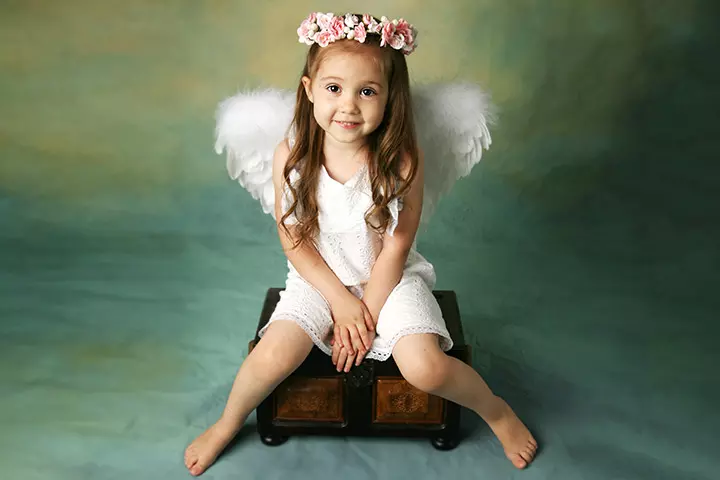 Angel Halloween costume for toddlers