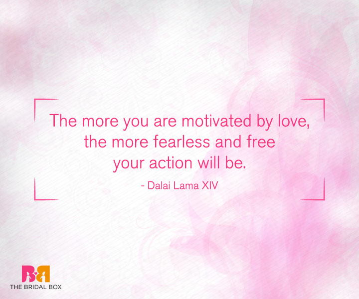 Deep Love Quotes For Her - Dalai Lama XIV