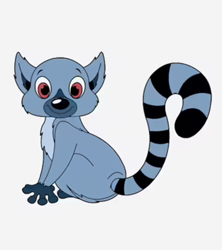 Funny Lemur Coloring Pages For Your Toddler