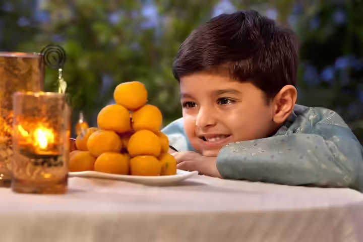 Laddoo treasure hunt as a Ganesh Chaturthi activity for kids Laddoo treasure hunt as a Ganesh Chaturthi activity for kids