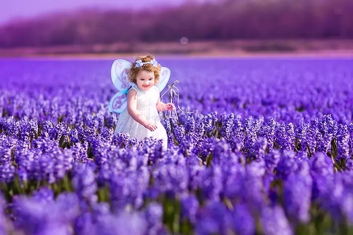 Garden fairy Halloween costume for toddlers