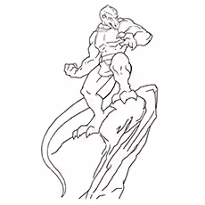 Gecko Coloring Pages - Geckoman