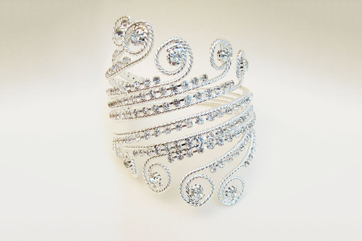 Grecian Inspiration Diamond Armlet