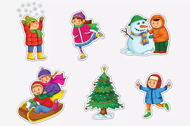 Indoor Winter Activities For Kids - Kids-Friendly Collage