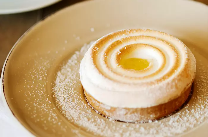 Lemon Tartlets With Meringue Caps