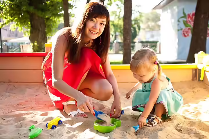 Backyard Games For Kids - Marbles In Sand Backyard Games For Kids - Marbles In Sand