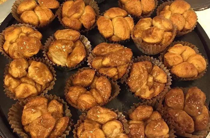 Milky Way Mini Monkey Bread Muffins