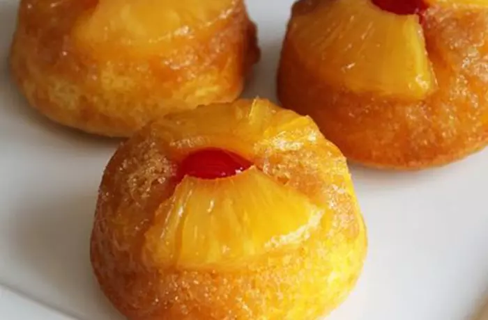 Mini Pineapple Upside Down Cakes