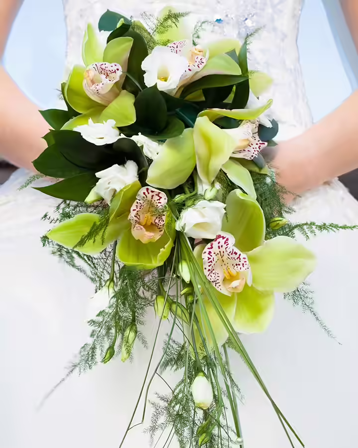 Wedding Bouquets - Orchids All The Way Wedding Bouquets - Orchids All The Way