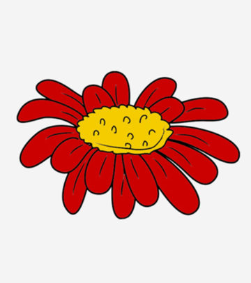 10 Pretty Daisy Coloring Pages For Toddlers_image