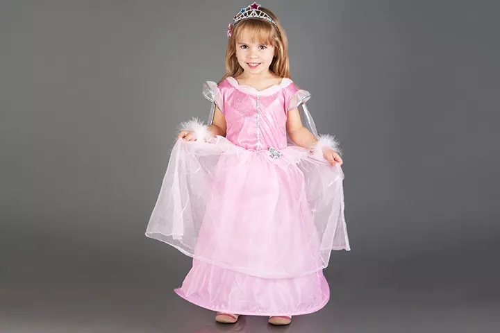 Princess Halloween costume for toddlers