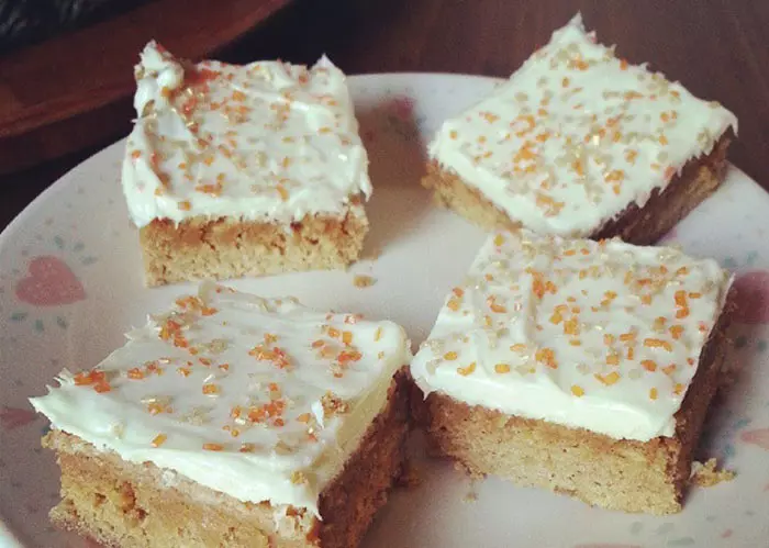 Pumpkin Chai Latte Bars