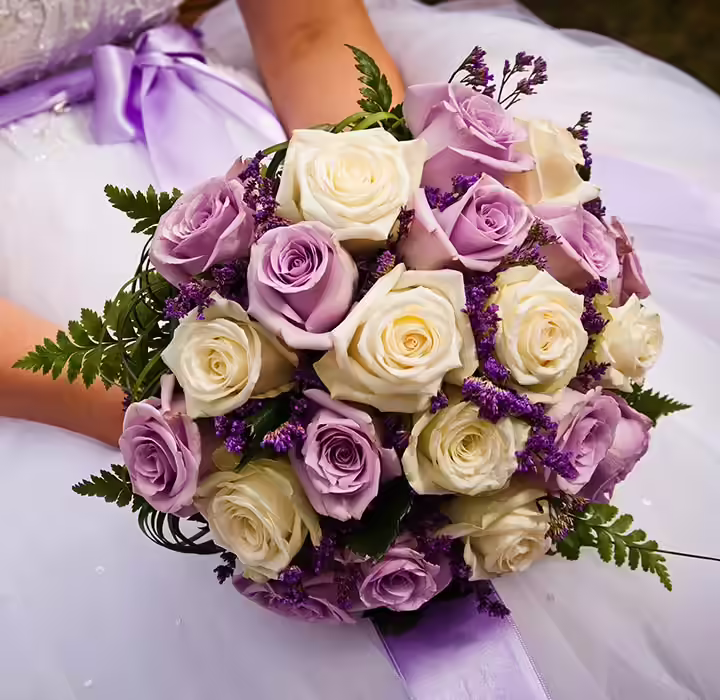 Wedding Bouquets - Purple Pride Wedding Bouquets - Purple Pride
