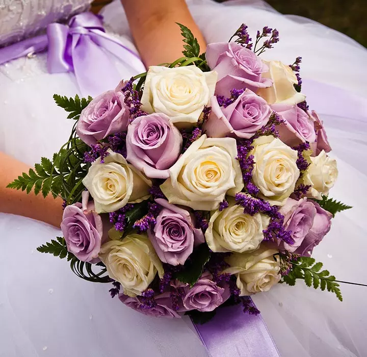 Wedding Bouquets - Purple Pride