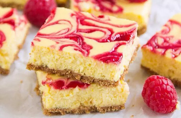 Raspberry Cheesecake Bars