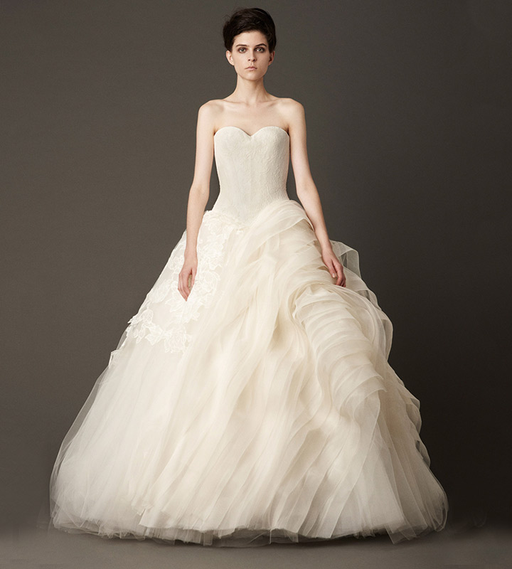 Vera Wang Wedding Gowns - White Fairytale Wedding Gown