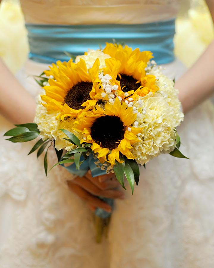 Wedding Bouquets - Sunny-Side Up