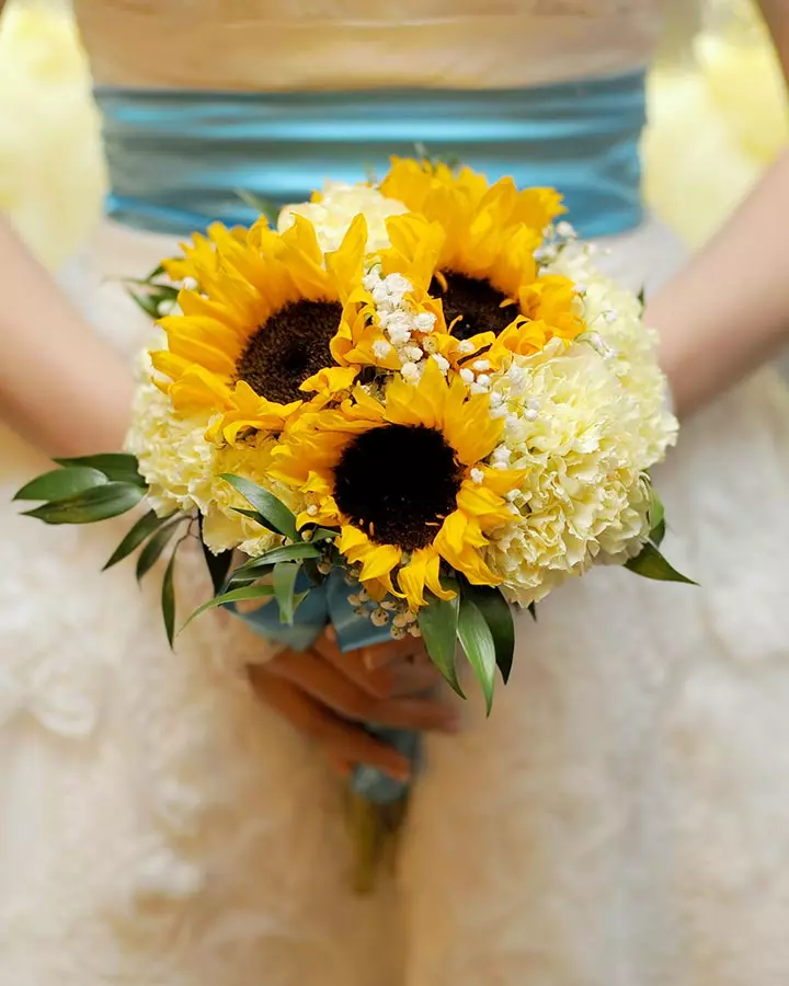 Wedding Bouquets - Sunny-Side Up