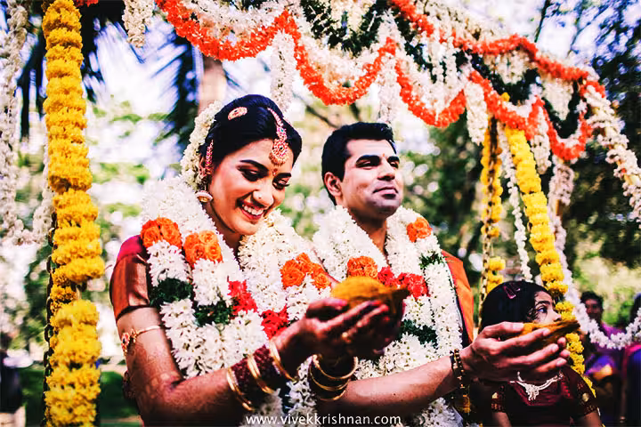 Beautiful Indian Tamil bridal look