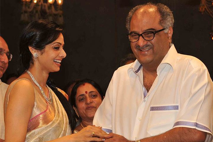 Sridevi And Boney Kapoor At Ram Charan Teja's Wedding To Upasana Kamineni
