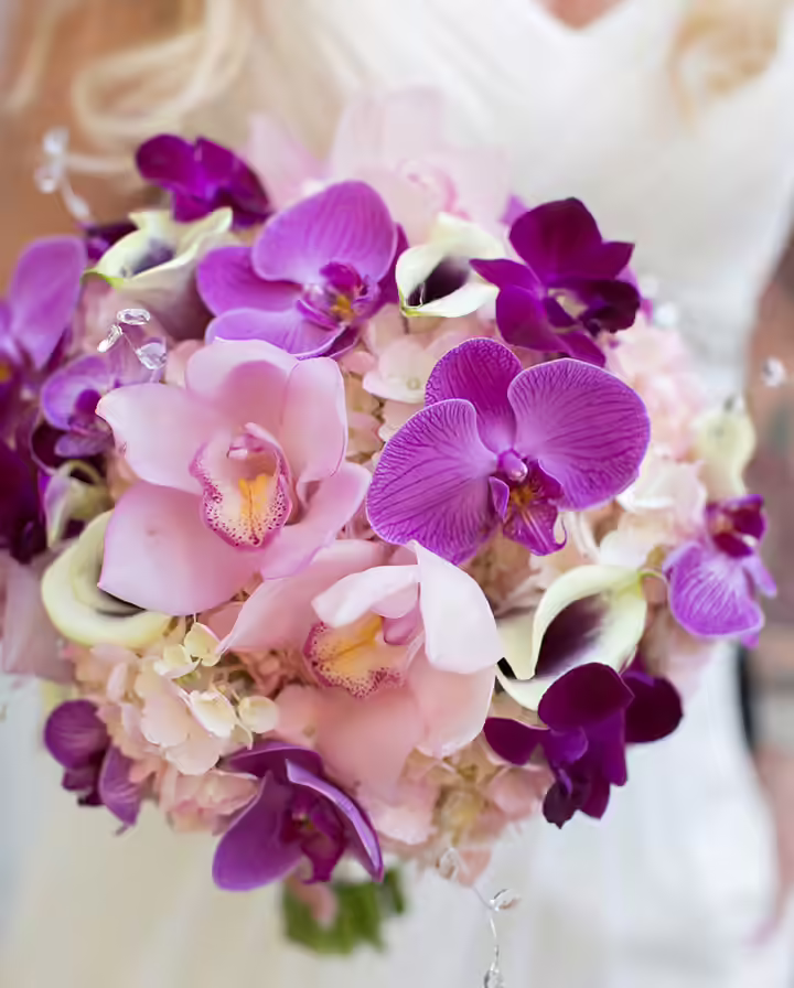 Wedding Bouquets - The Timeless Orchids Wedding Bouquets - The Timeless Orchids