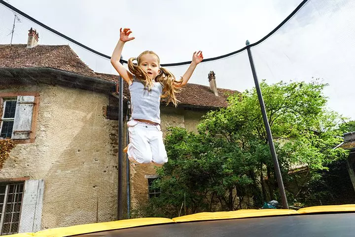 Backyard Games For Kids - Trampoline