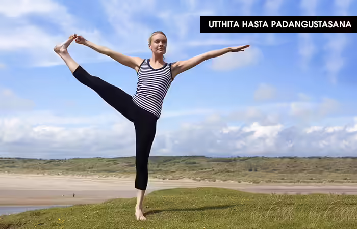 Yoga For Feet - Utthita Hasta Padangustasana (Extended Hand-To-Big Toe Pose) Utthita-Hasta-Padangustasana