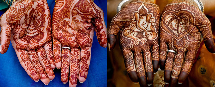 Gorgeous Ganesh Mehndi Design For Brides