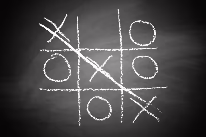 Algebraic tic-tac-toe Algebraic tic-tac-toe