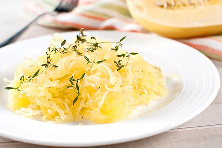 Dinner Recipes That Kids Can Make - Baked Spaghetti Squash