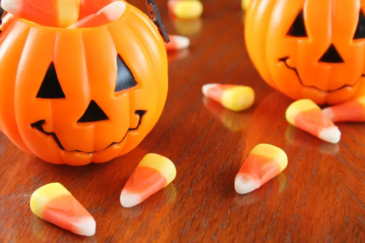 Halloween Party Games For Tweens - Candy-Corn-Toss