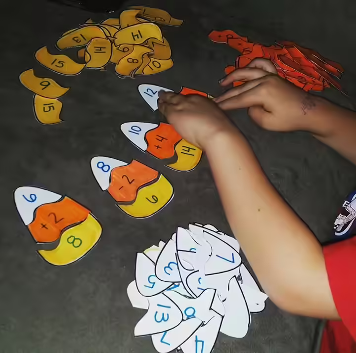 Candy corn subtraction Candy corn subtraction
