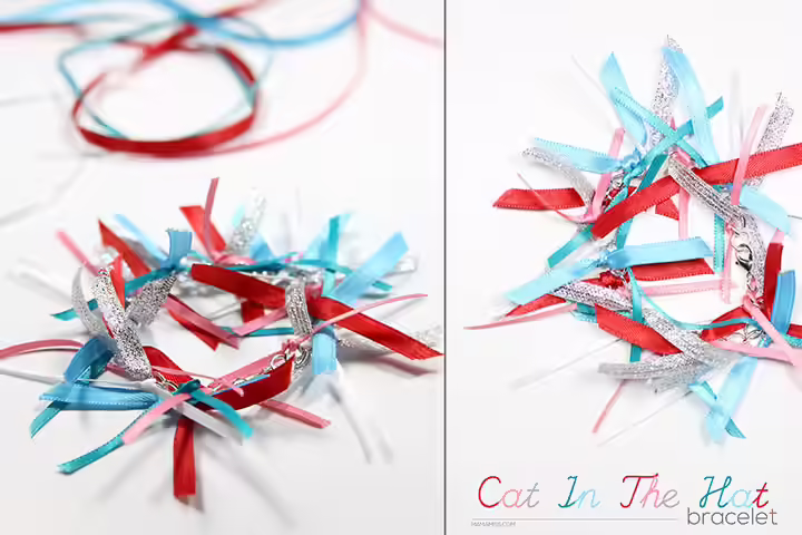 Dr. Seuss Activities - Cat In The Hat Bracelet Dr. Seuss Activities - Cat In The Hat Bracelet