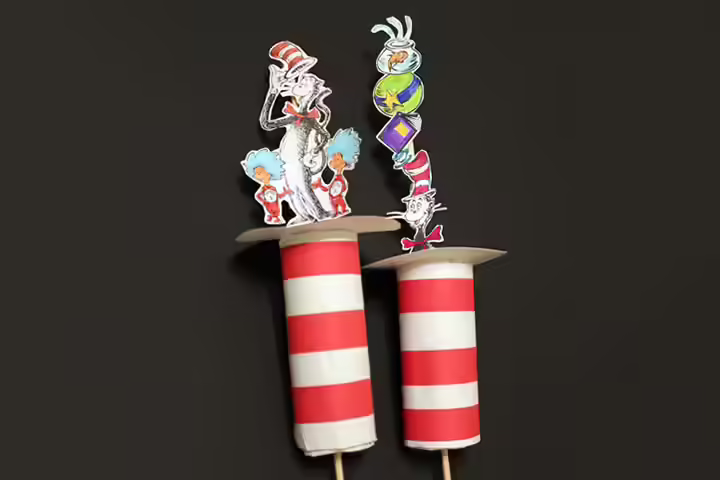 Dr. Seuss Activities - Cat In The Hat Rollups Dr. Seuss Activities - Cat In The Hat Rollups