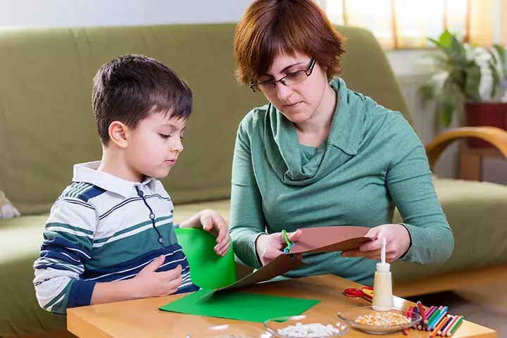 Dries bean corn thanksgiving crafts for toddlers