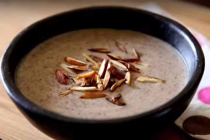 Finger Millet (Ragi) And Sweet Potato Porridge lunch idea for toddlers Finger Millet (Ragi) And Sweet Potato Porridge lunch idea for toddlers