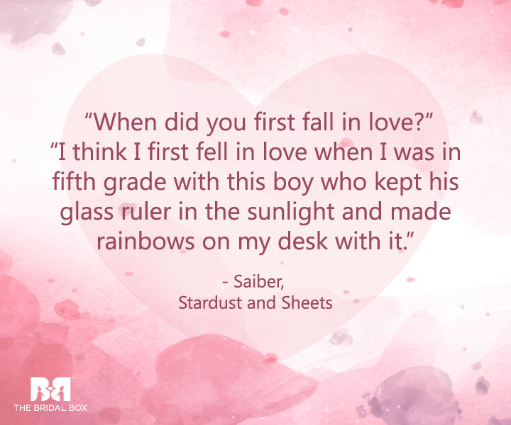 Saiber - First Love Quotes